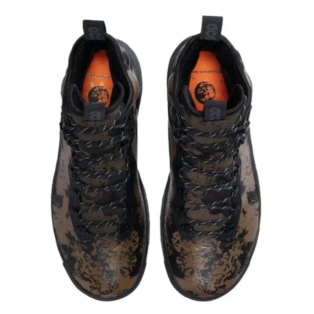 *NEW Nike ACG Zoom Gaiadome GORE-TEX Black Brown IB2328-200 Men's Size 7 / W 8.5
